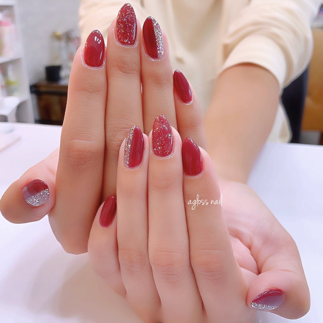 春 夏 秋 冬 ハンド Agloss Nailのネイルデザイン No ネイルブック