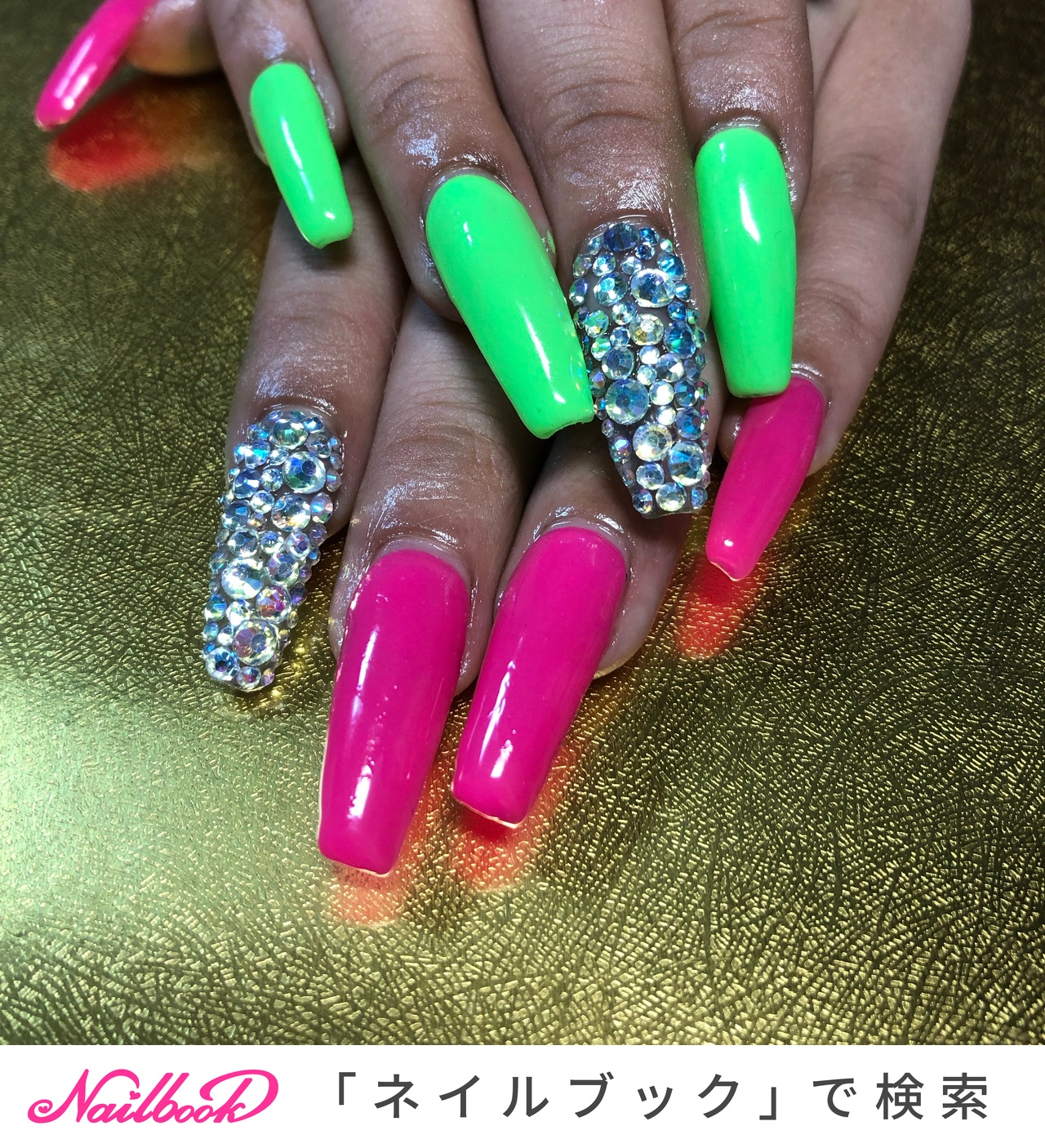 ネイルパーツ shiho みほちゃん #ジェルネイル #gelnail #ジェルネイルデザイン