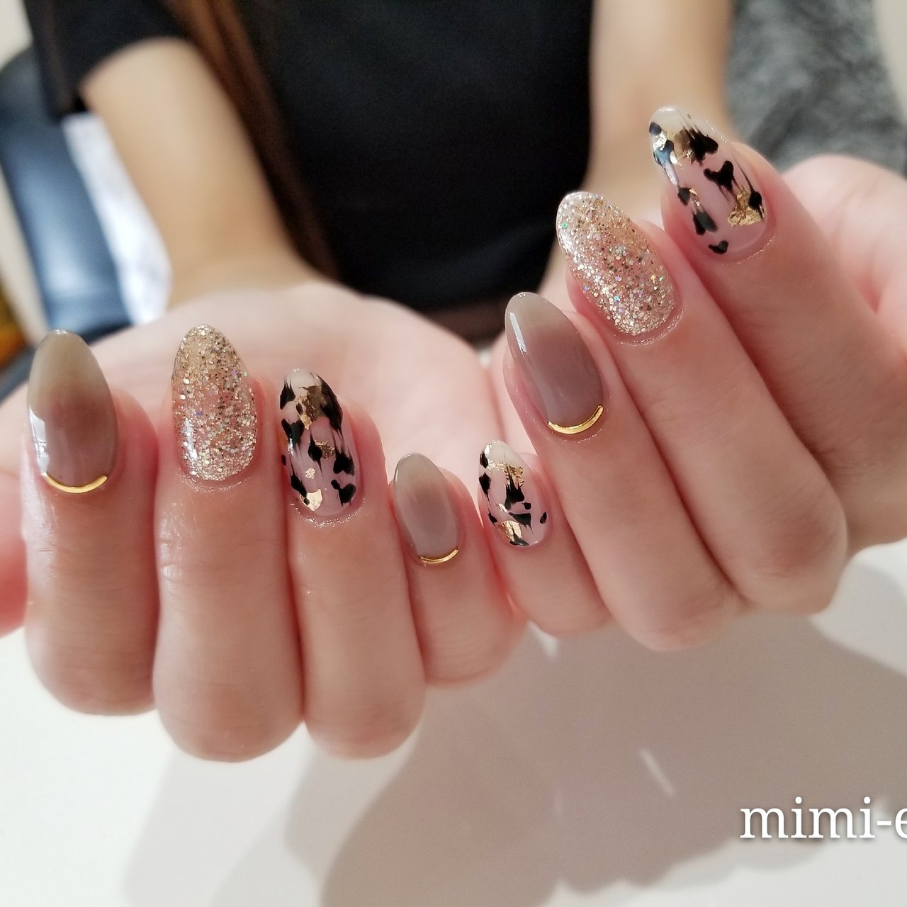 秋 冬 デート 女子会 ハンド Nail Mimiedenのネイルデザイン No ネイルブック