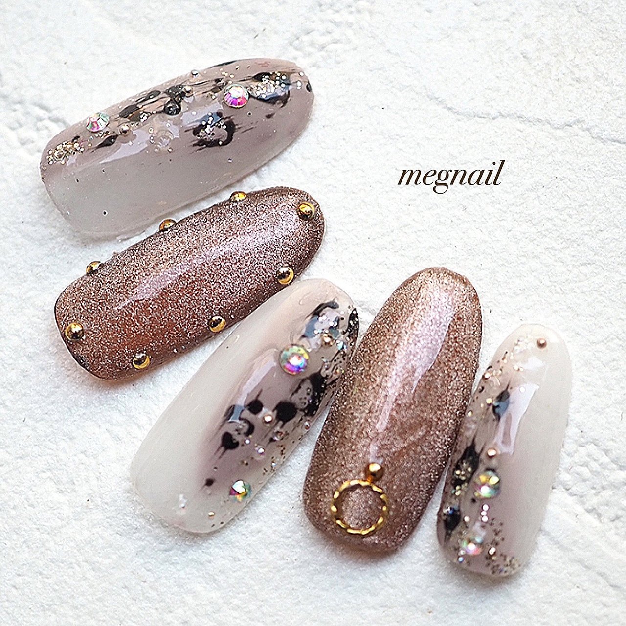 秋 冬 旅行 女子会 ハンド Megnailのネイルデザイン No ネイルブック