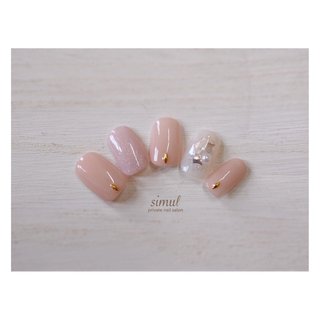 人気順 シンプル 夏だけじゃないのネイルデザイン ネイルブック