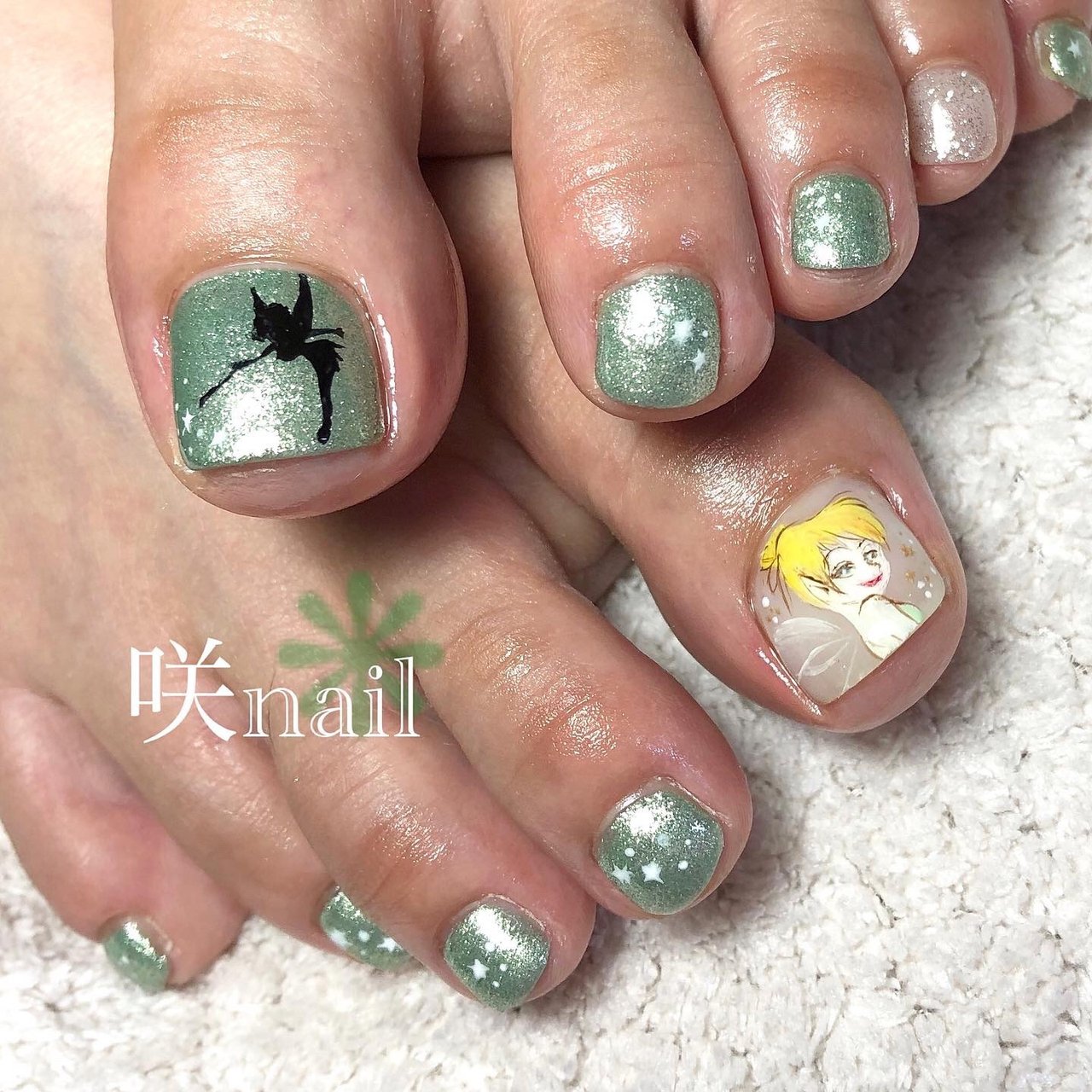 オールシーズン ハロウィン デート 女子会 フット 咲nail サキネイル のネイルデザイン No ネイルブック