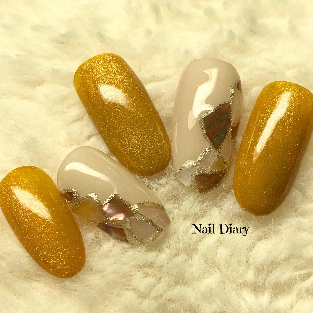 秋 ハンド Nail Diary ネイル ダイアリー のネイルデザイン No ネイルブック