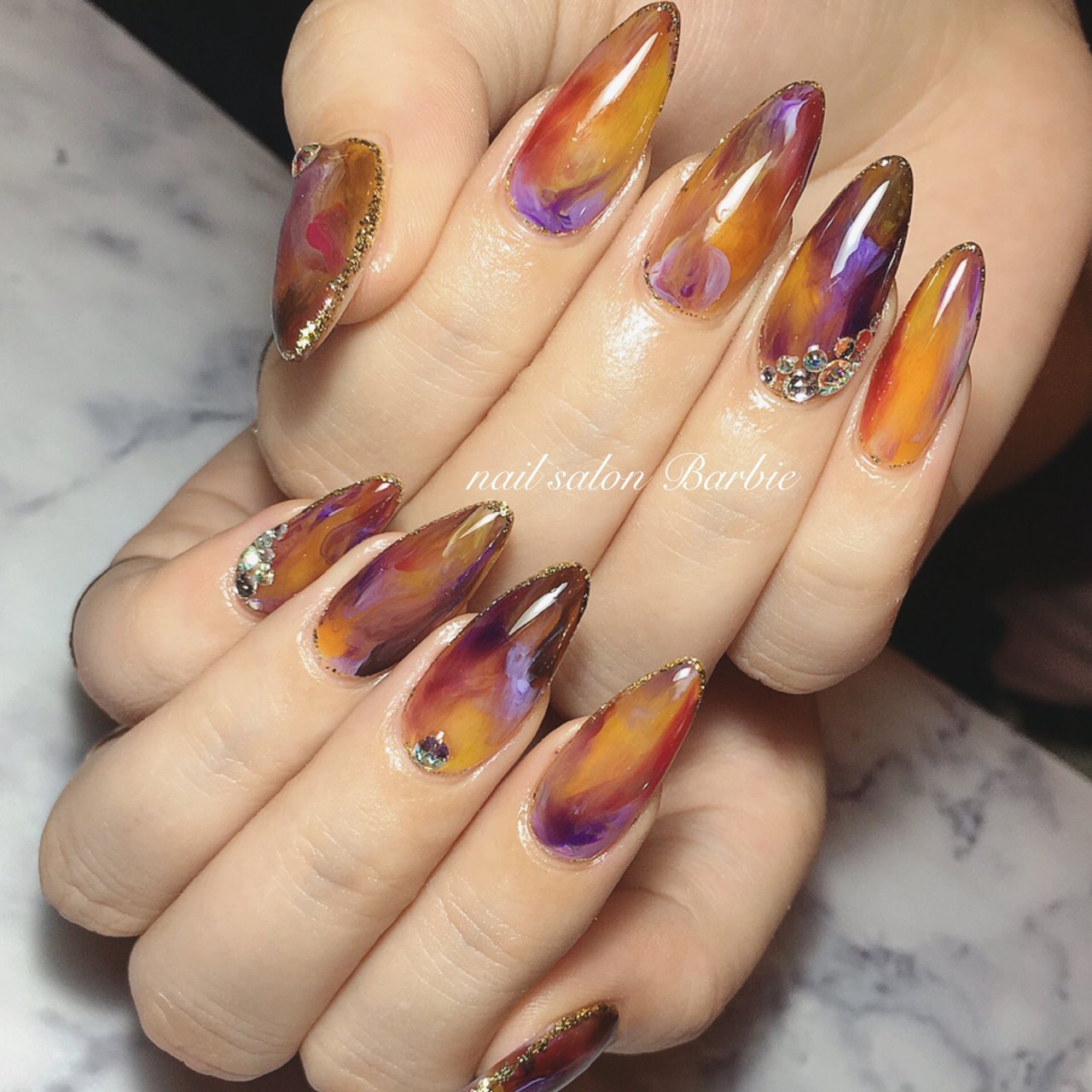 春 夏 秋 冬 ハンド Nailsalon Barbie1101のネイルデザイン No ネイルブック