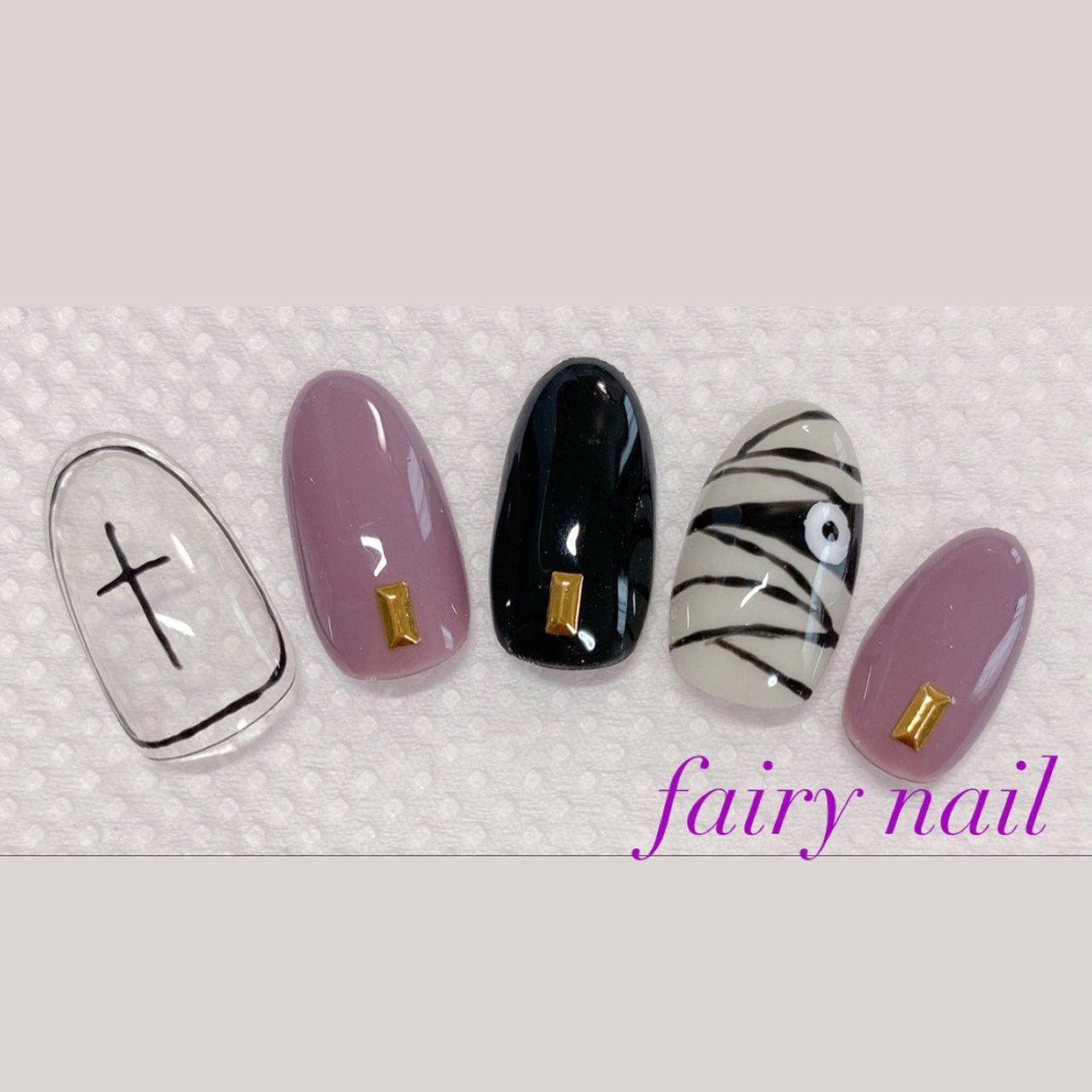 秋 ハロウィン パーティー ハンド ワンカラー Fairynail フェアリーネイル のネイルデザイン No ネイルブック