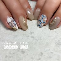 モロッコタイルのネイルデザイン ネイルブック