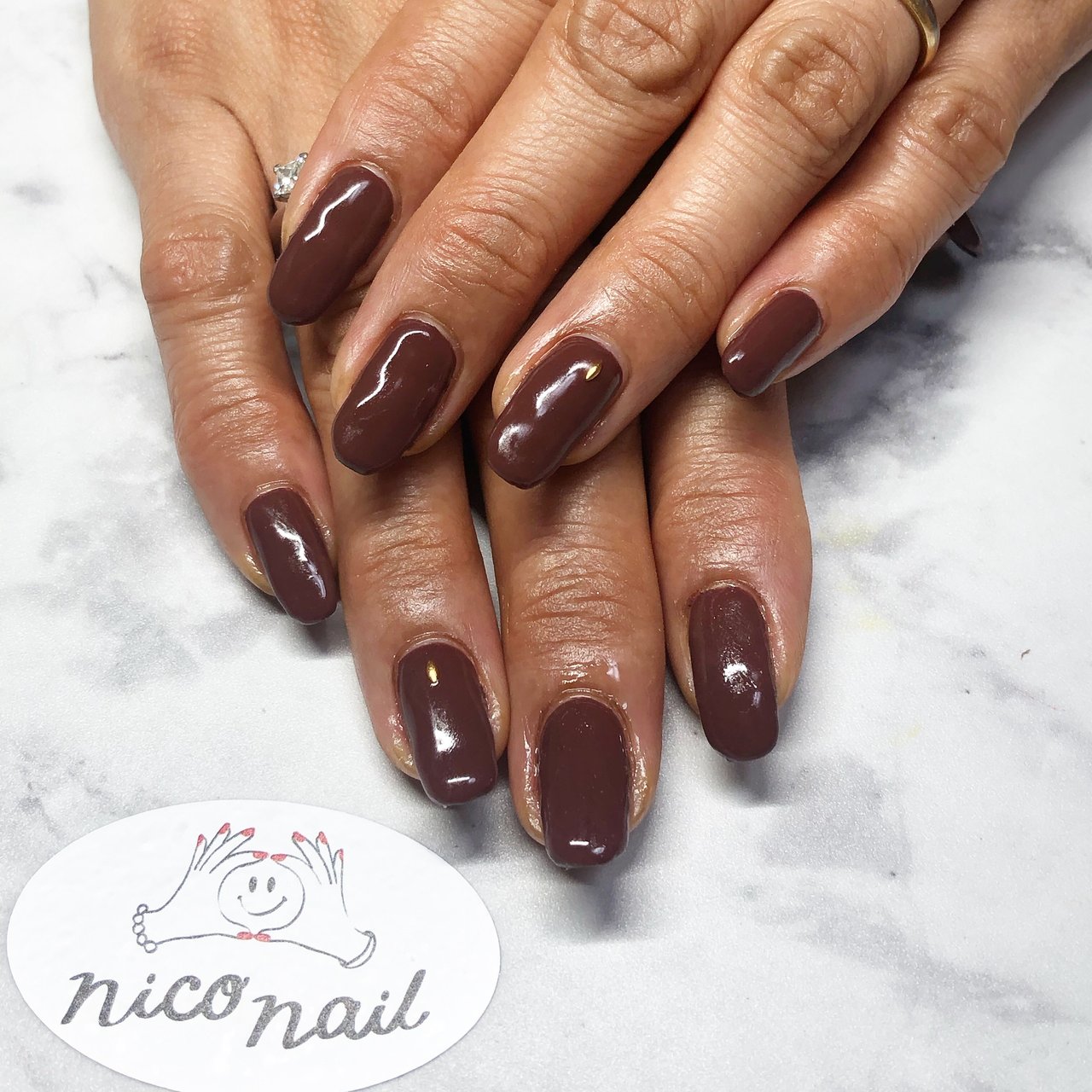 秋 冬 オールシーズン オフィス ハンド Niconailのネイルデザイン No ネイルブック