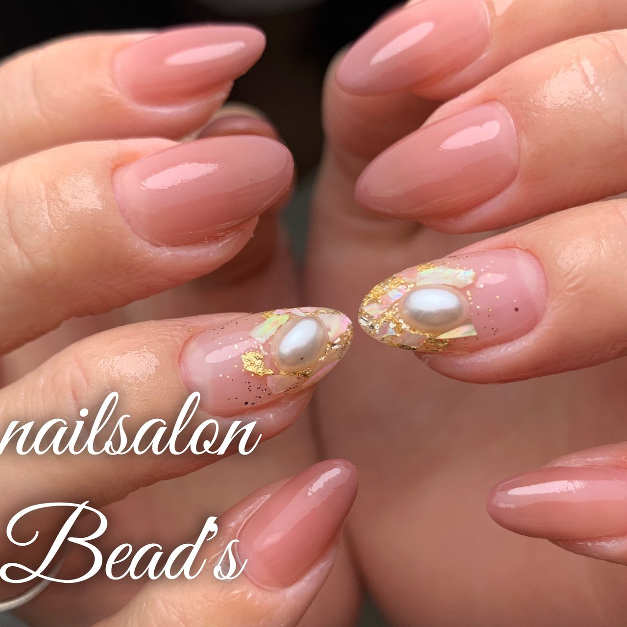 夏 ハンド シンプル グラデーション ラメ Nailsalonbeads Miyunaのネイルデザイン No ネイルブック