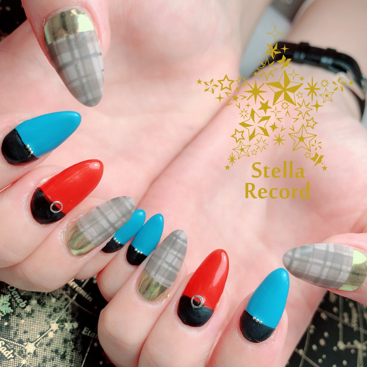 秋 冬 オールシーズン ライブ ハンド Yukieのネイルデザイン No ネイルブック