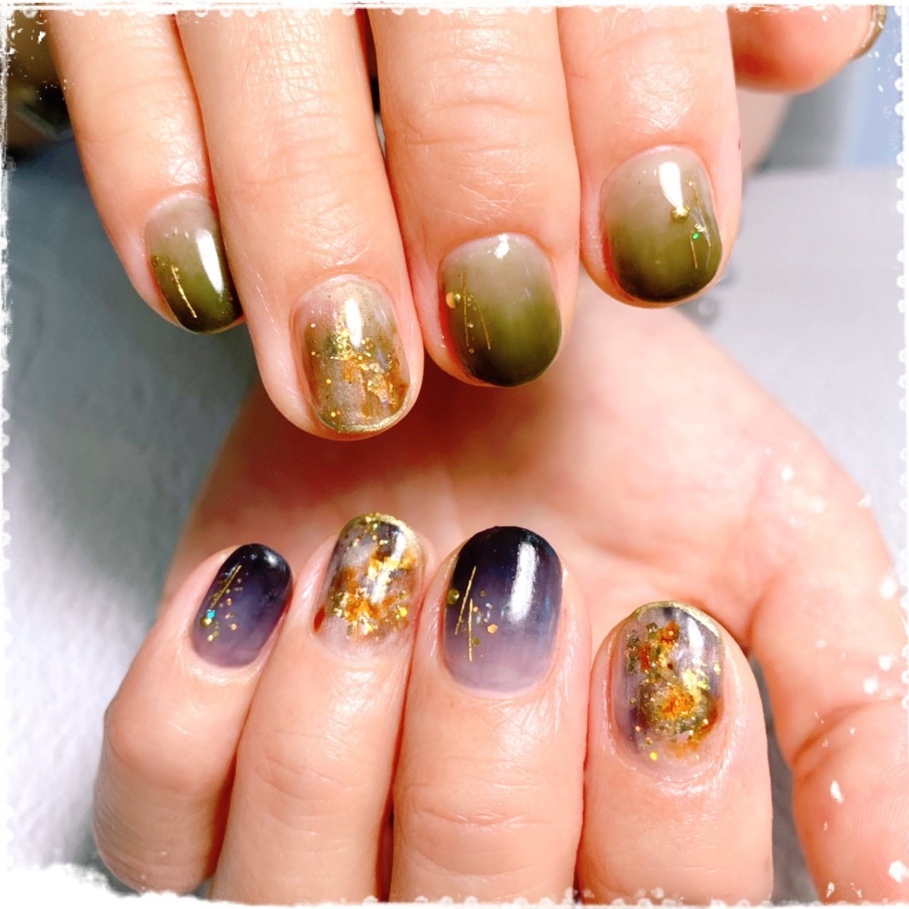 秋 冬 スポーツ 女子会 ハンド Nail003のネイルデザイン No ネイルブック