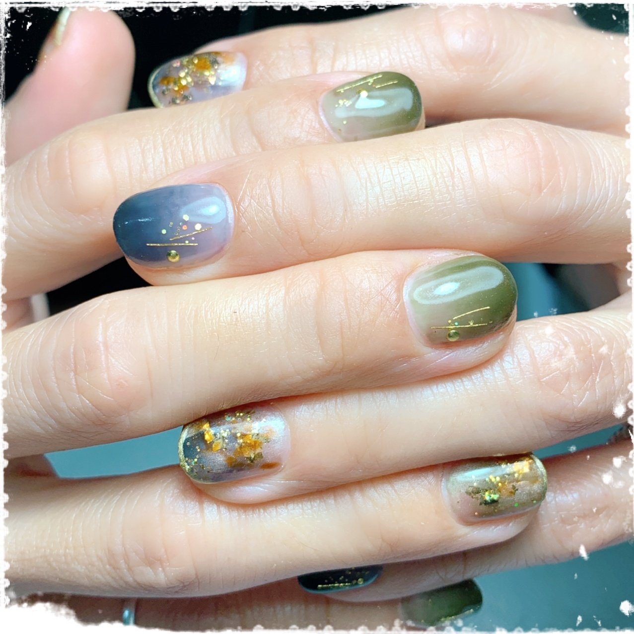 秋 冬 スポーツ 女子会 ハンド Nail003のネイルデザイン No ネイルブック
