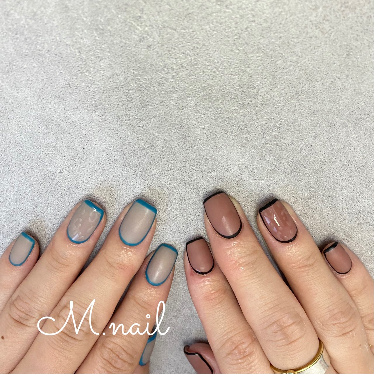 秋 冬 デート 女子会 ハンド M Nailのネイルデザイン No ネイルブック