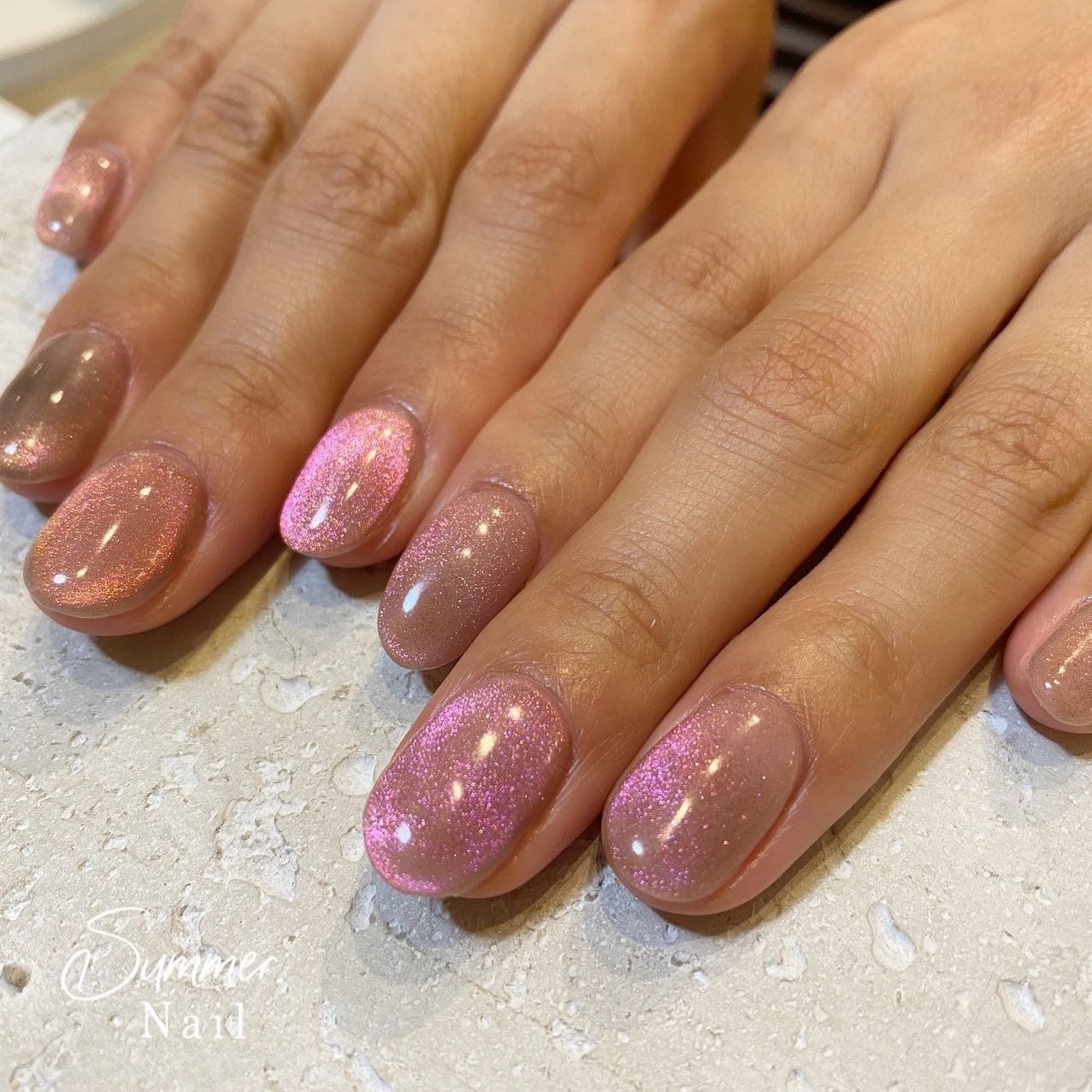 秋 冬 オールシーズン オフィス ハンド Summer Nail サマーネイルのネイルデザイン No ネイルブック