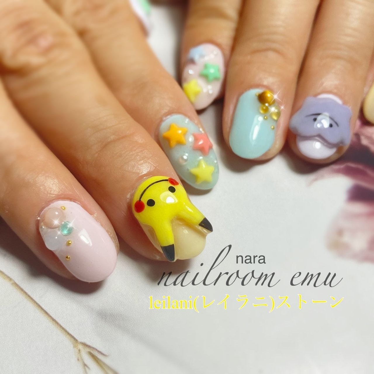 奈良ネイルサロンnailroomemuのネイルデザイン No ネイルブック