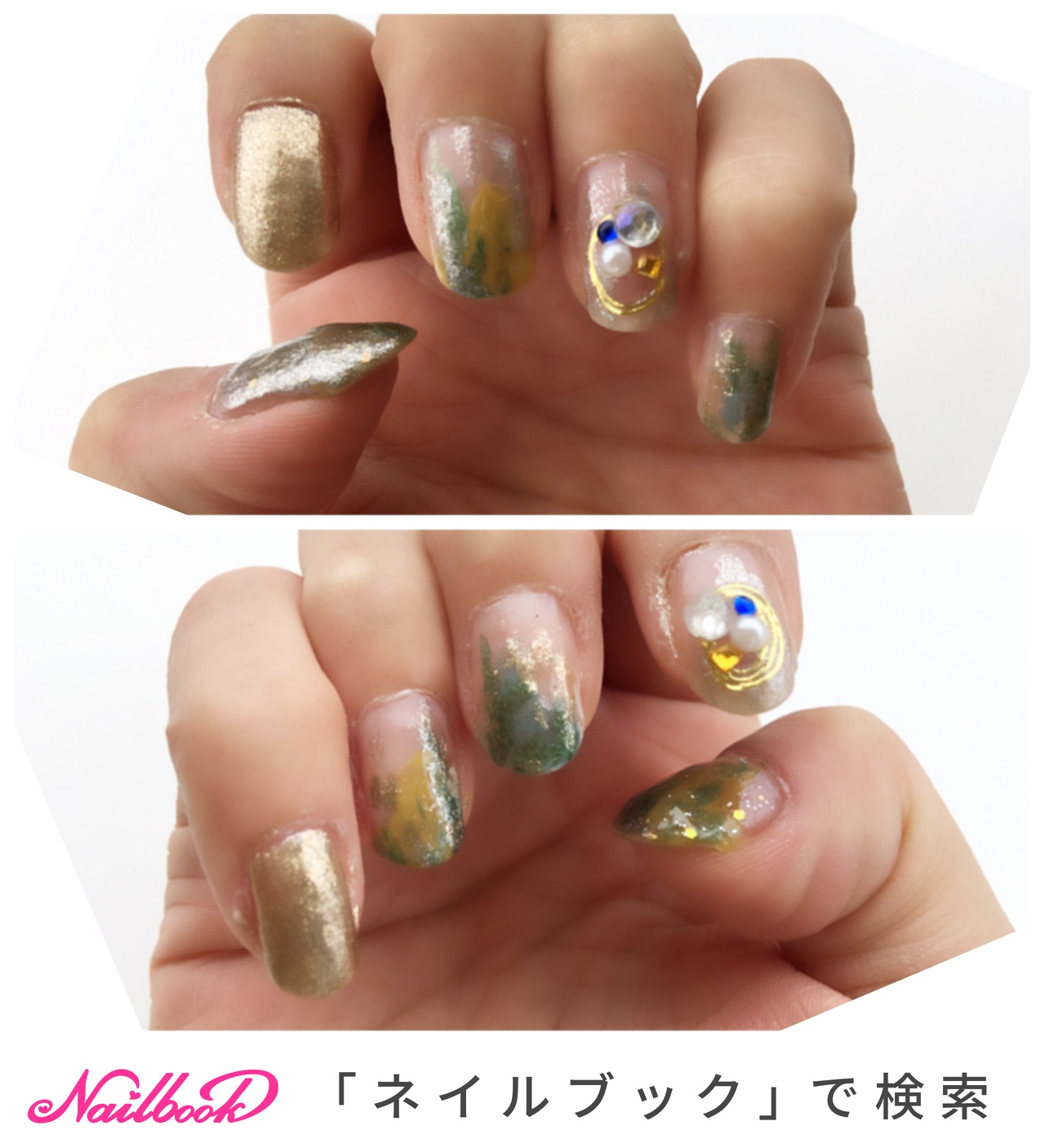 冬 マニキュア セルフネイルのネイルデザイン ネイルブック