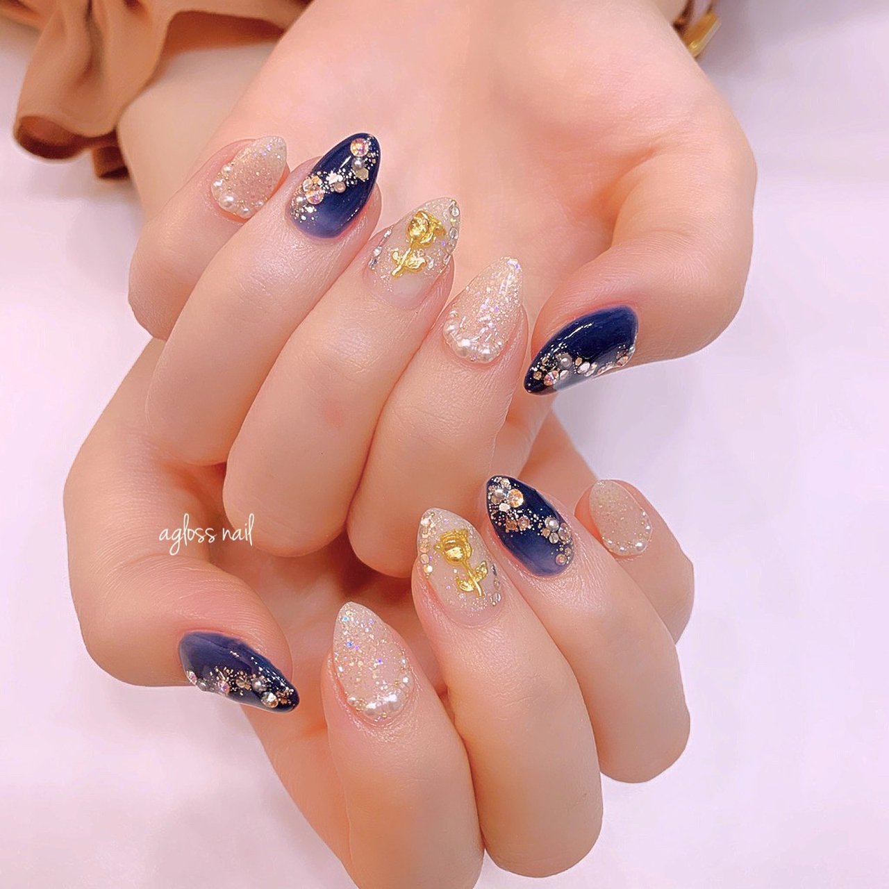 春 夏 秋 冬 ハンド Agloss Nailのネイルデザイン No ネイルブック