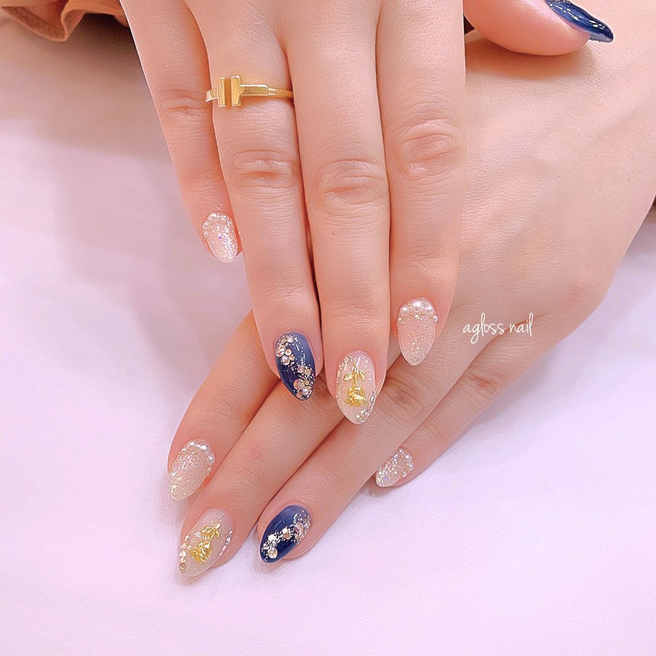 春 夏 秋 冬 ハンド Agloss Nailのネイルデザイン No ネイルブック