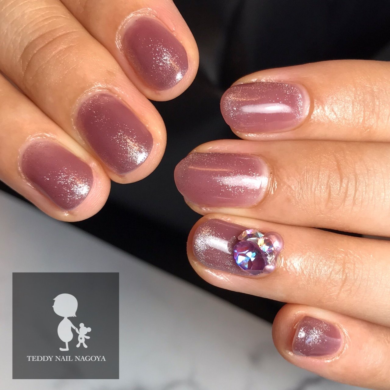 秋 冬 オールシーズン パーティー ハンド Teddy Nail Nagoyaのネイルデザイン No ネイルブック