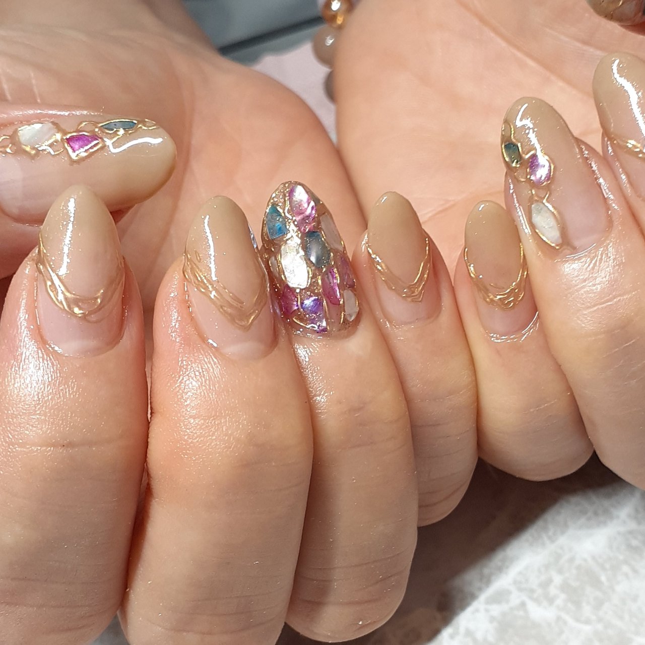 オールシーズン バレンタイン パーティー デート ハンド Private Salon N のネイルデザイン No ネイルブック