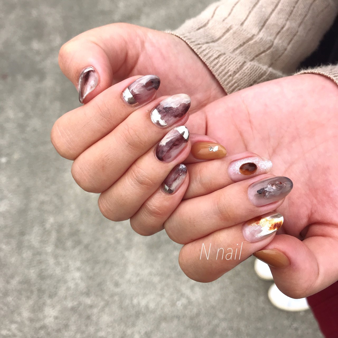 オールシーズン ニュアンス ジェルネイル Naoのネイルデザイン No ネイルブック