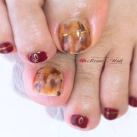 イエロー ペディキュアのネイルデザイン ネイルブック