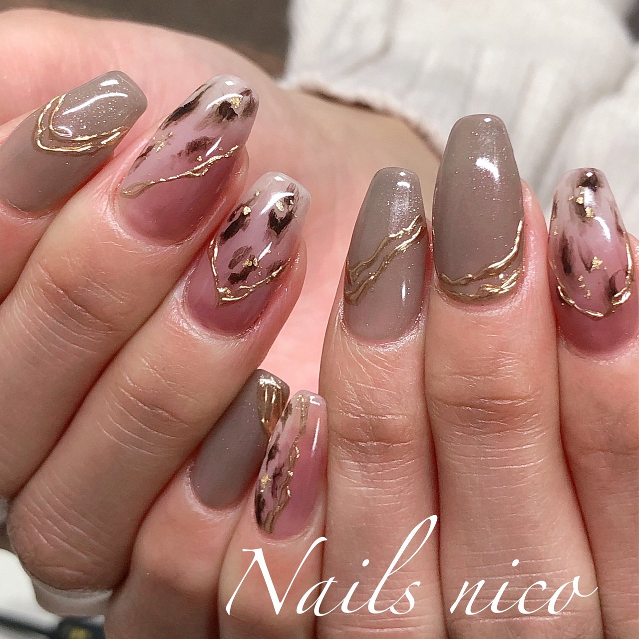 秋 冬 バレンタイン クリスマス ハンド 水戸市ネイル スクール Nails Nicoのネイルデザイン No ネイルブック