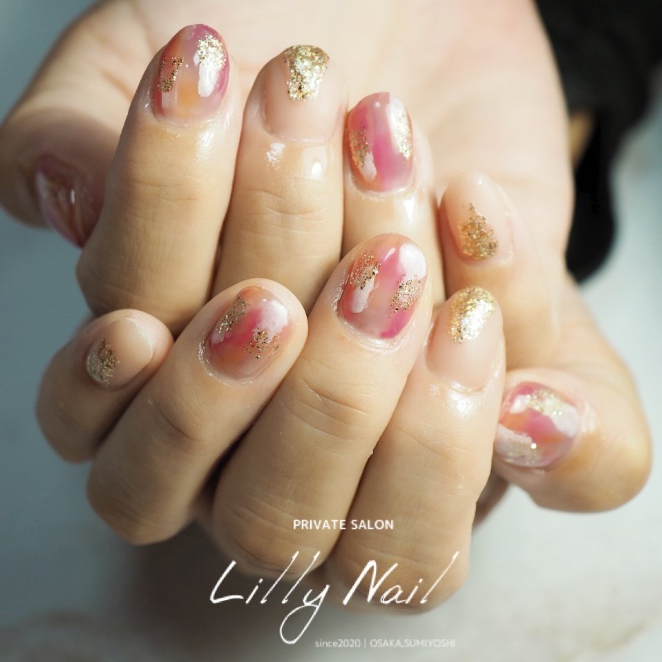 秋 オールシーズン ハロウィン デート ハンド 住吉区ネイルサロン Lillynail リリーネイル にしもりさきのネイル デザイン No ネイルブック
