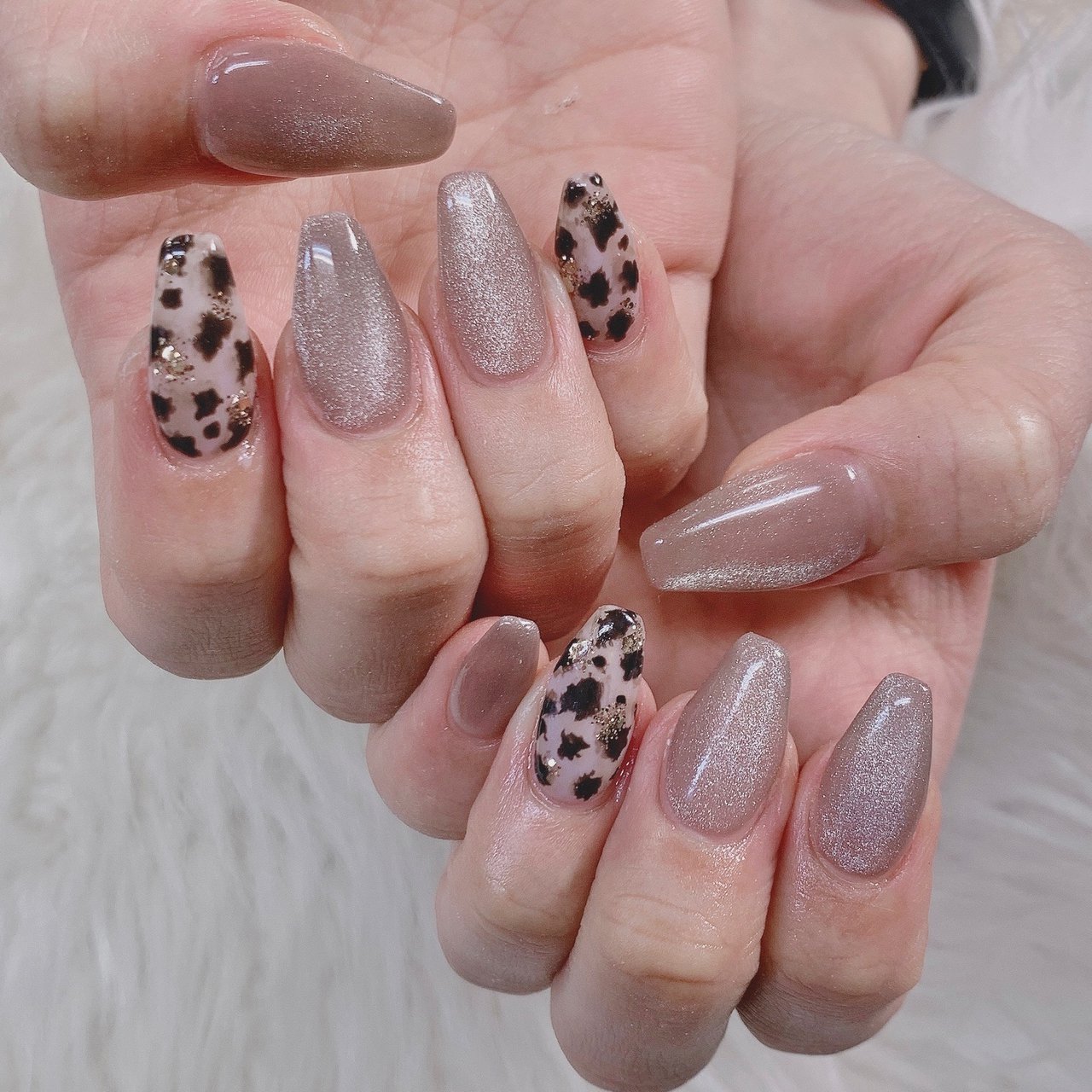 春 秋 冬 女子会 ハンド M Mynail のネイルデザイン No ネイルブック