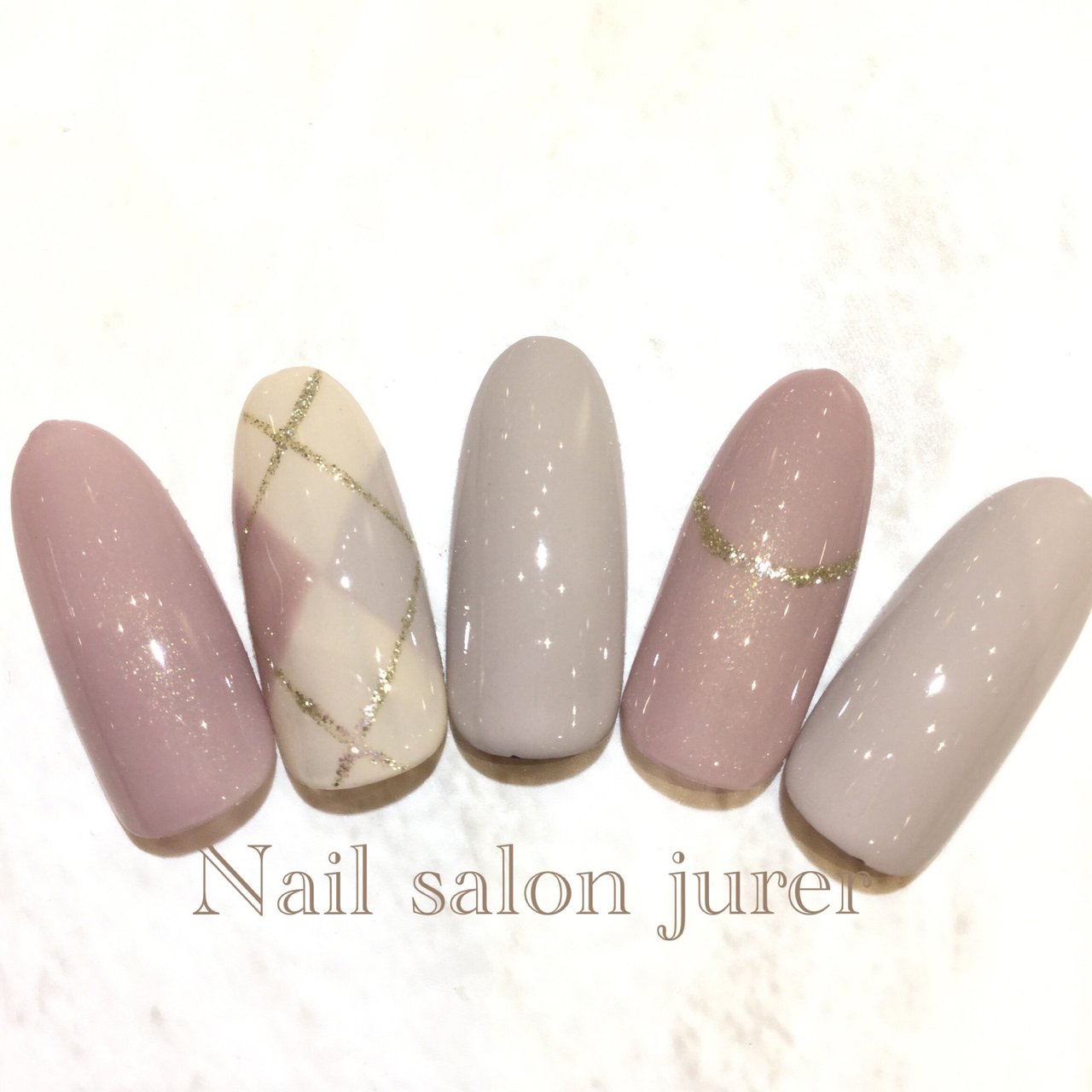 秋 冬 オフィス デート ハンド Nail Salon Jurer なんばマルイ店 ネイルサロン ジュレ のネイルデザイン No ネイルブック