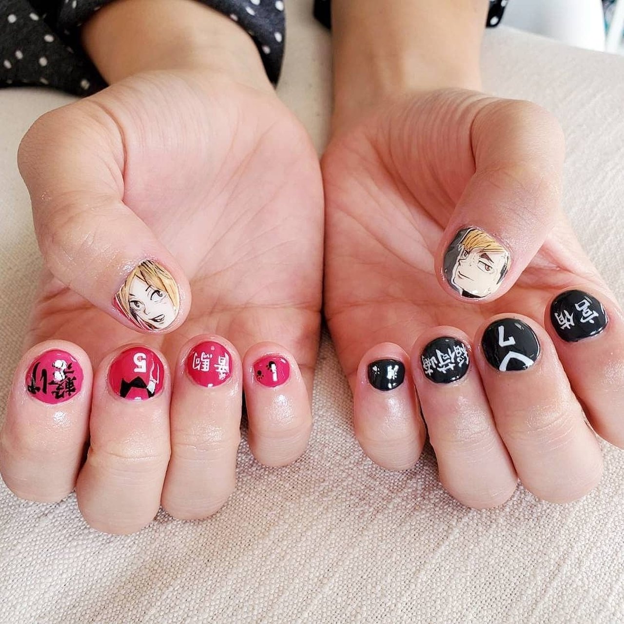 痛ネイル キャラクター Yui 美爪屋 蘭のネイルデザイン No ネイルブック