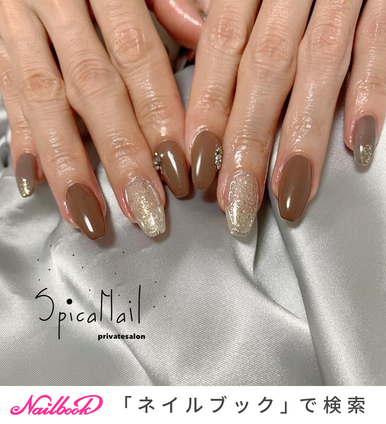 ぴかねいる 春/秋/冬/オールシーズン/ハンド - nail.salon.spica__nailのネイル
