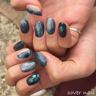 水族館ネイルのネイルデザイン ネイルブック