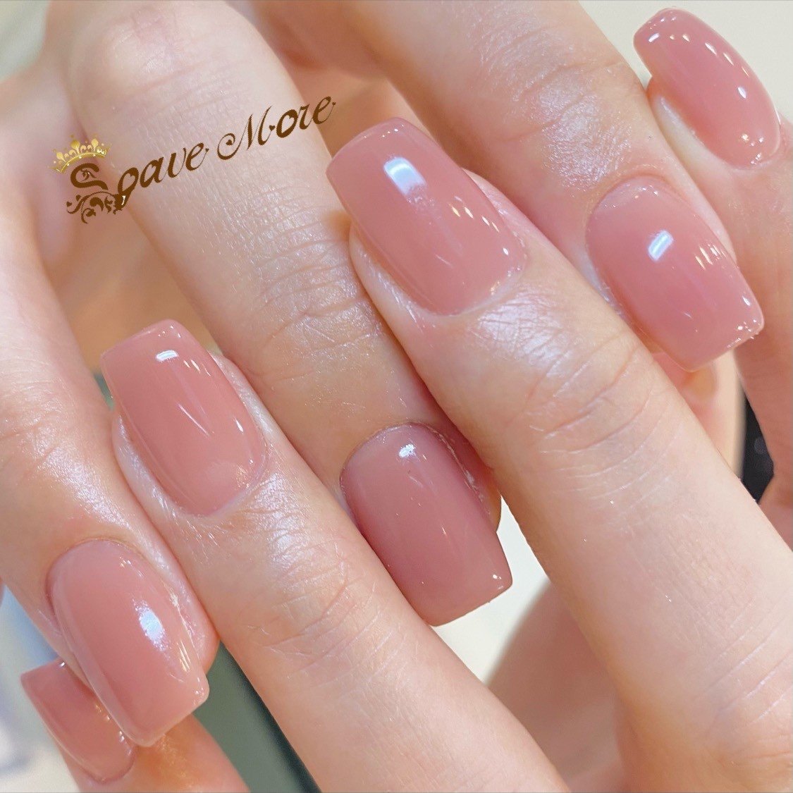 オールシーズン ハンド シンプル ワンカラー ショート Soave More Lisaのネイルデザイン No ネイルブック
