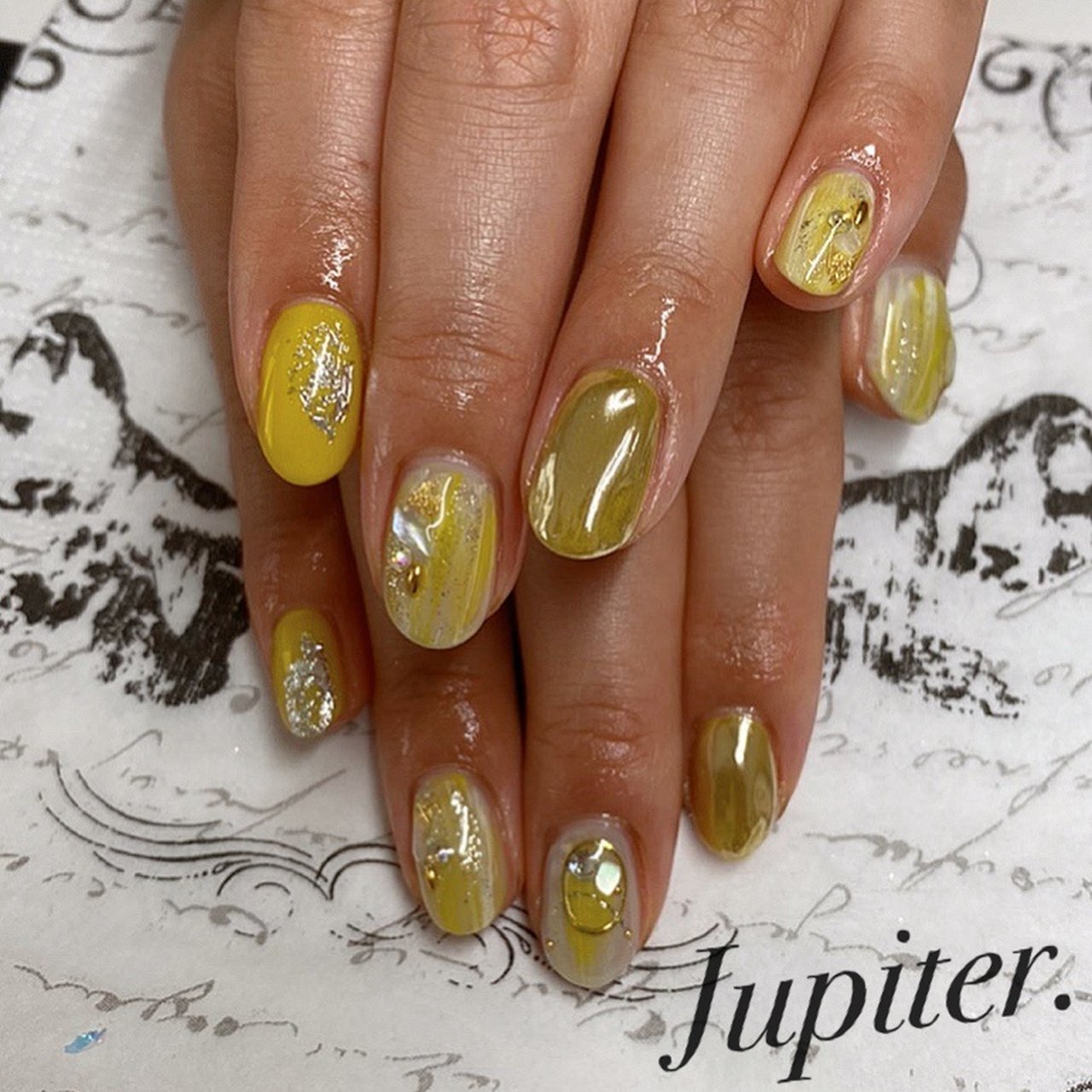 春 夏 秋 冬 ハンド Jupiterのネイルデザイン No ネイルブック
