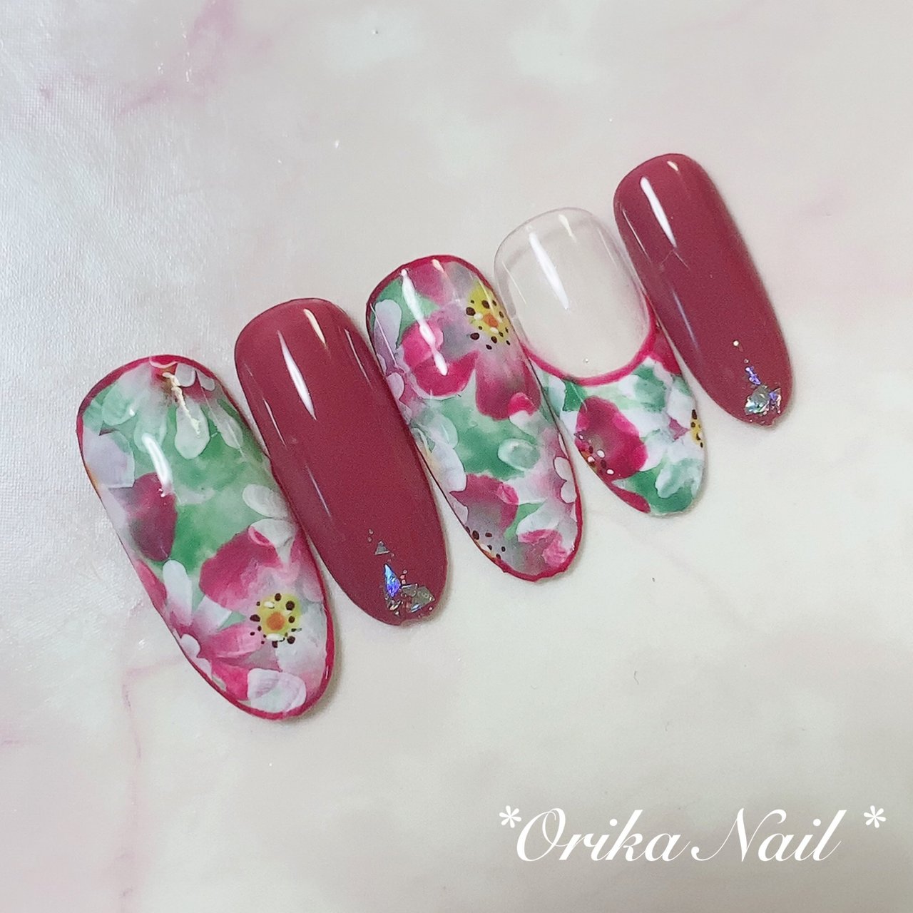 春 夏 秋 冬 ハンド Orika Nail オリカネイルのネイルデザイン No ネイルブック