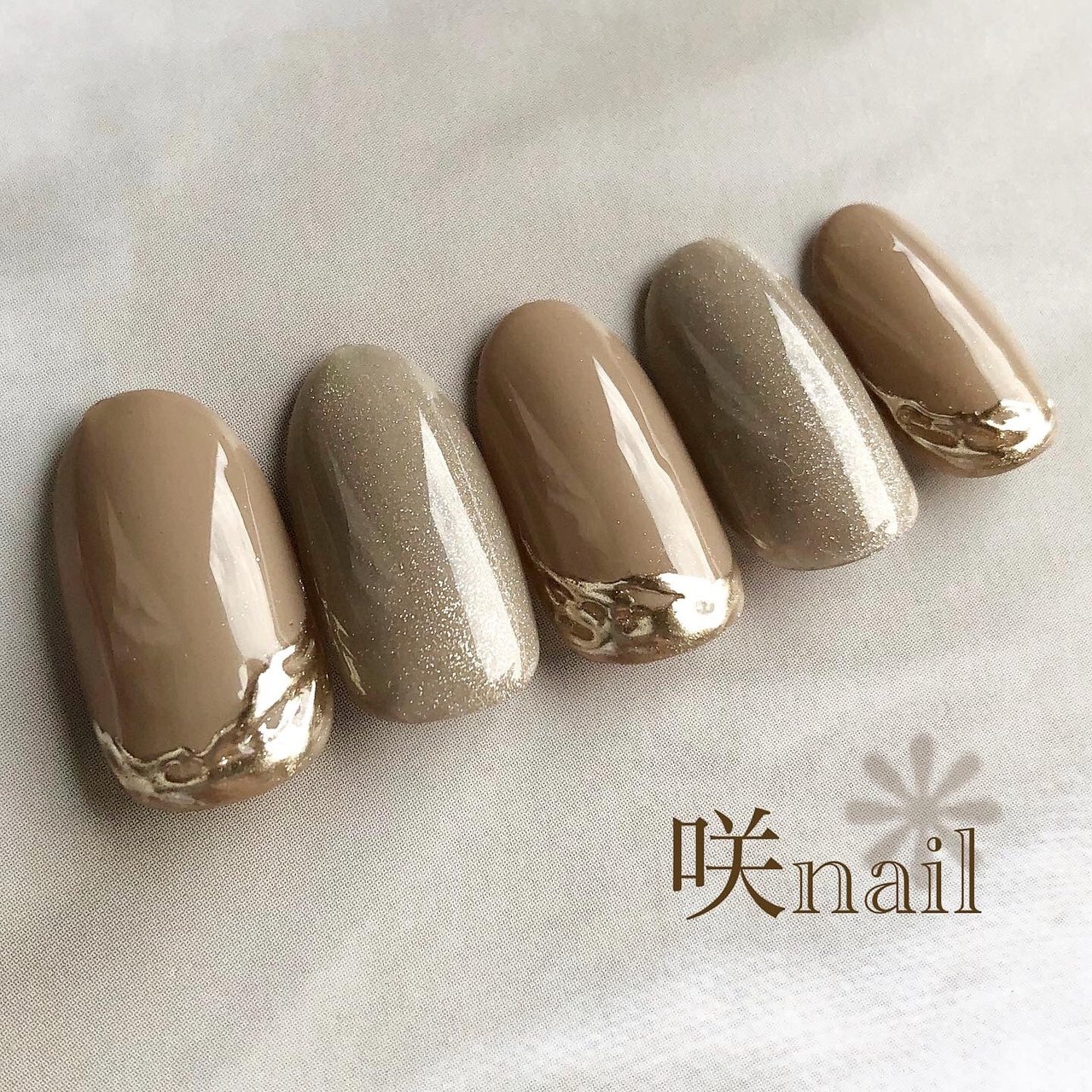 秋/冬/オフィス/パーティー/ハンド - 咲nail 【saki】のネイルデザイン