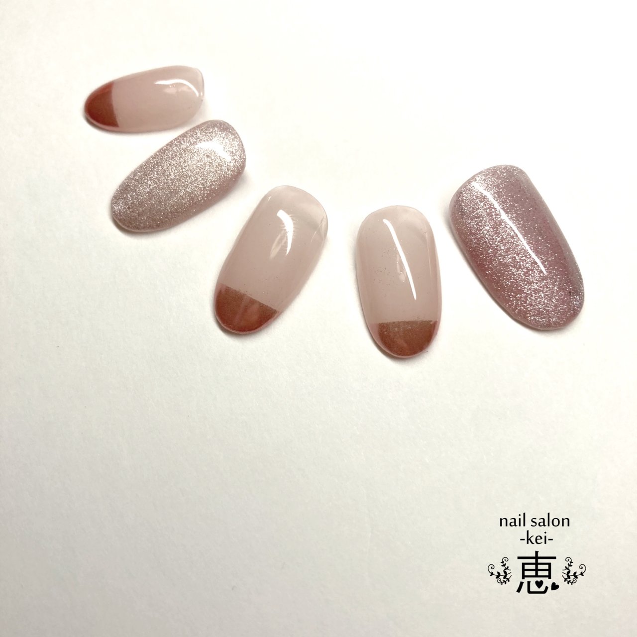 秋 冬 オールシーズン オフィス ハンド えりのネイルデザイン No ネイルブック