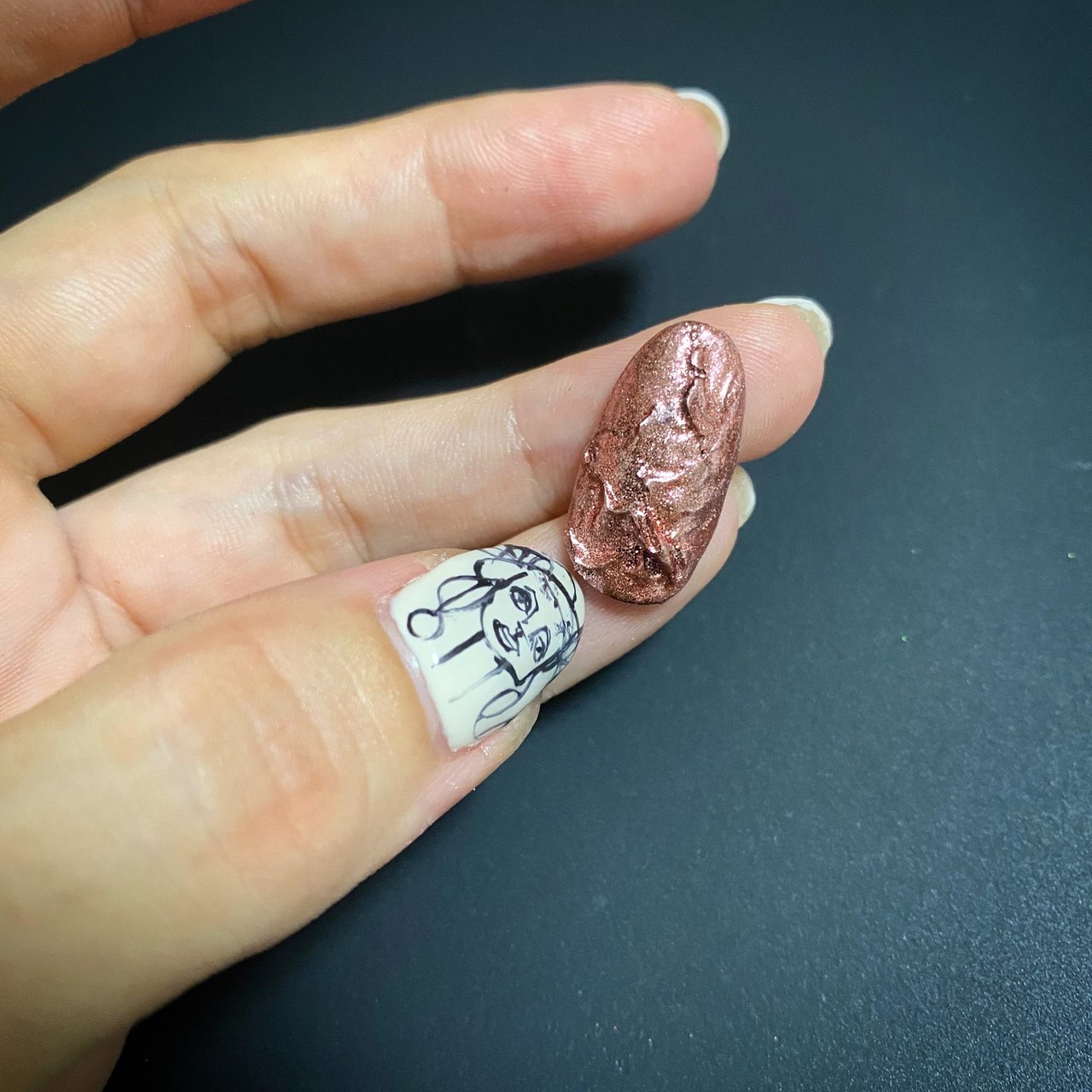 オールシーズン ハンド ミラー ジェル Luna Nail のネイルデザイン No ネイルブック