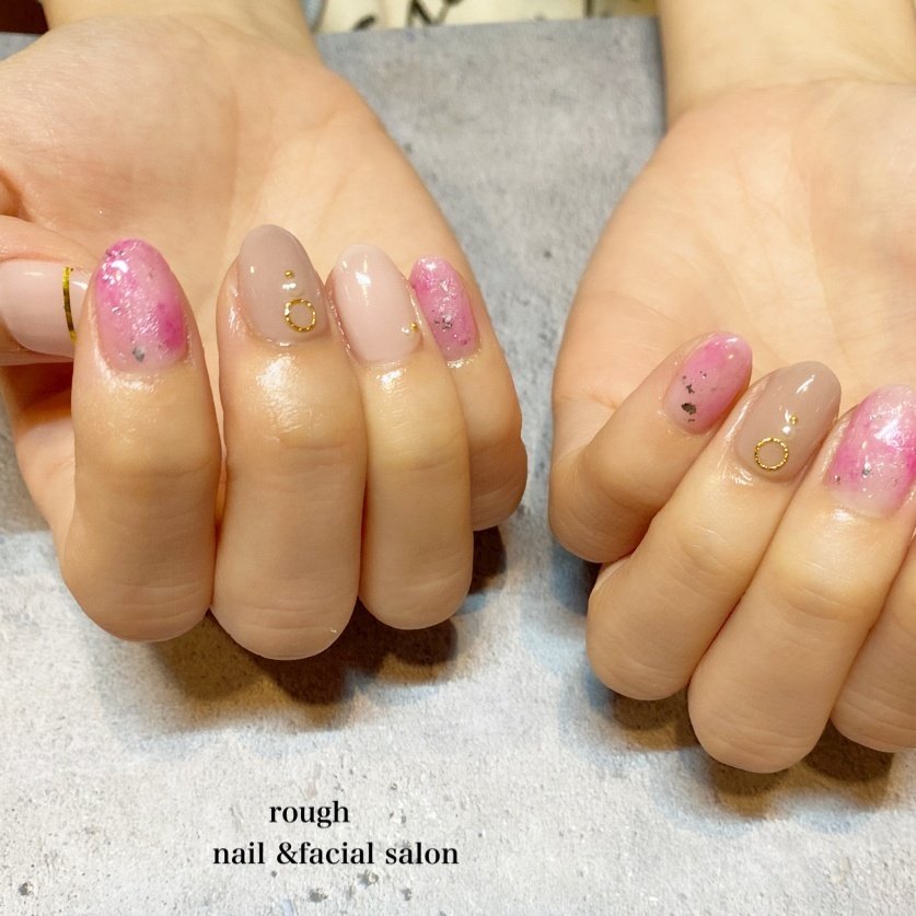 ハンド Rough ラフ のネイルデザイン No ネイルブック