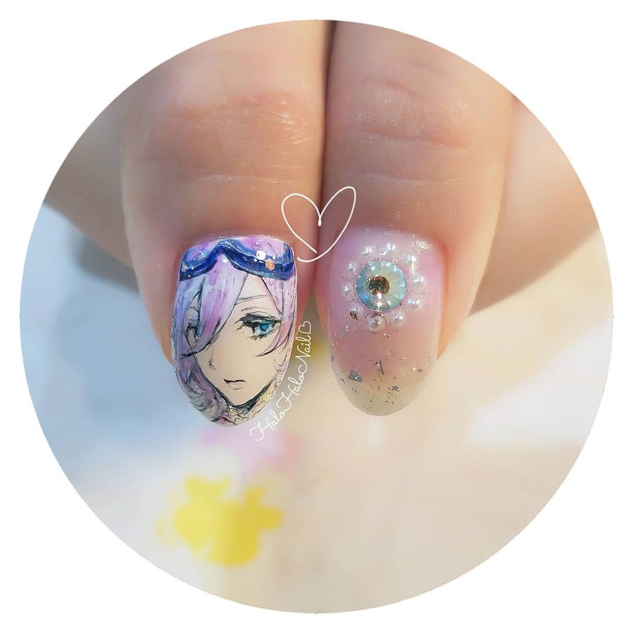 春 オールシーズン 成人式 バレンタイン ハンド Halohalonailのネイルデザイン No ネイルブック