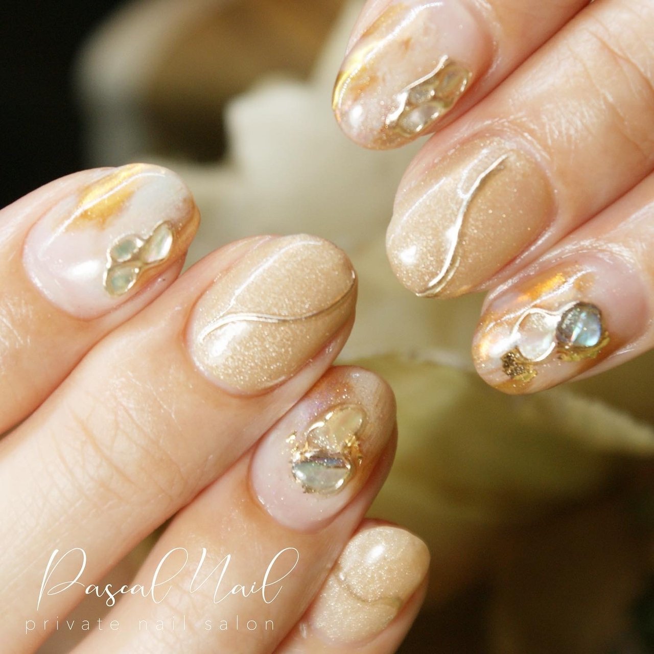 オールシーズン ハンド ニュアンス Pascal Nailのネイルデザイン No ネイルブック