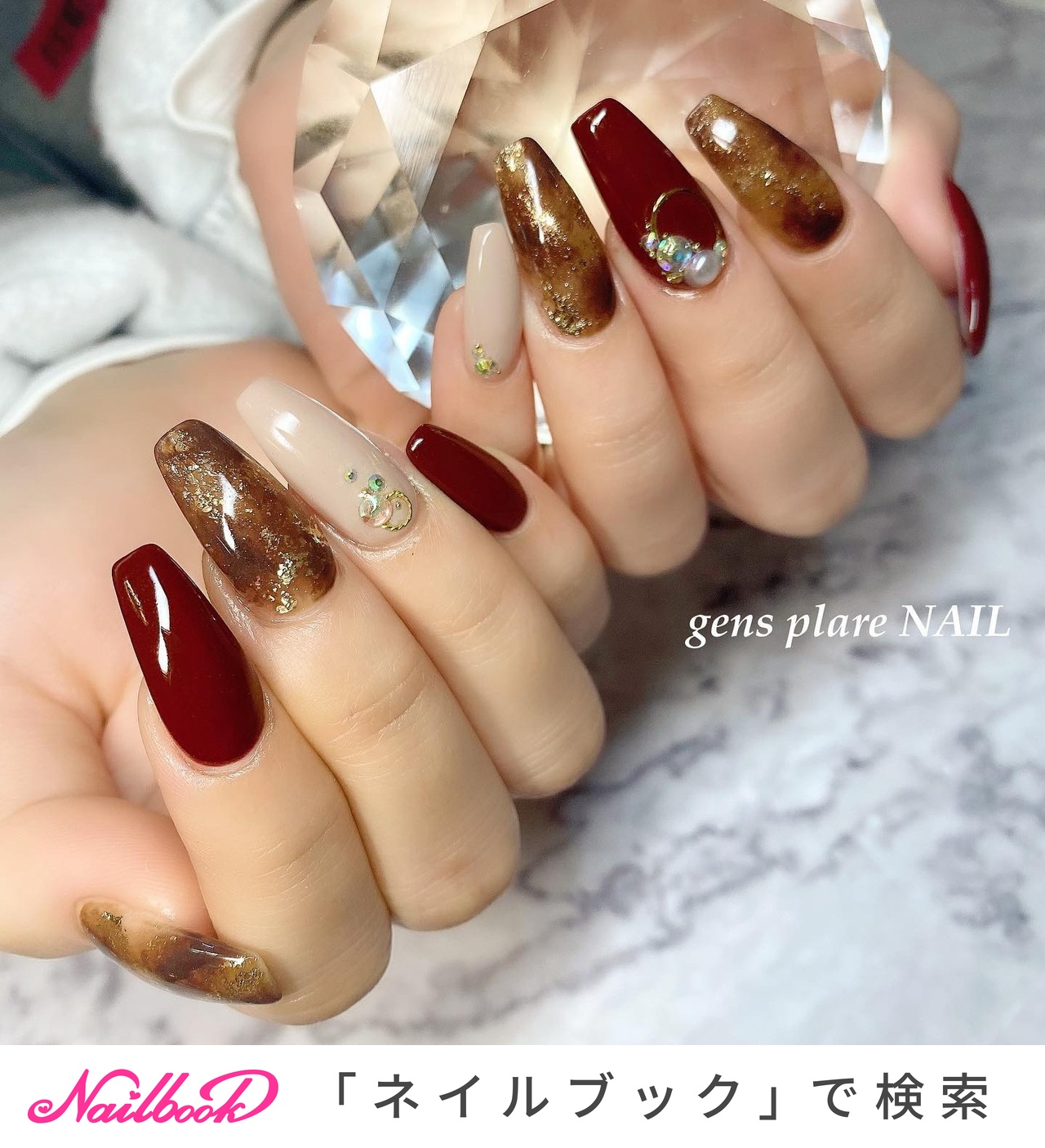 2025年】新着順｜女子会/ワンカラー/#tortoiseshellnail_gpnailの