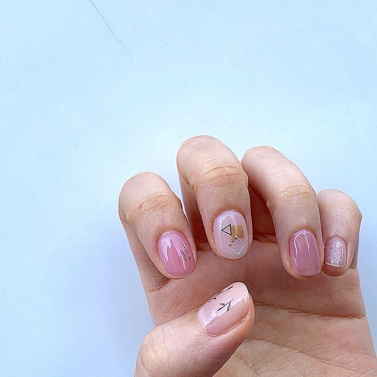 秋 冬 オールシーズン ハンド シンプル Grace Nail Factoryのネイルデザイン No ネイルブック