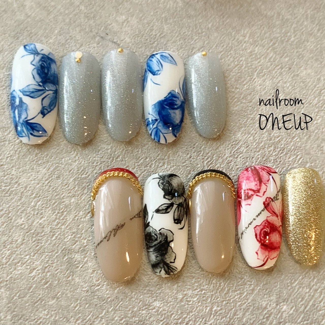 オールシーズン ブライダル パーティー デート ハンド Nail Room One Upのネイルデザイン No ネイルブック