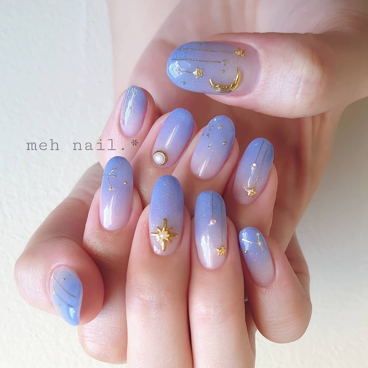 オールシーズン 七夕 パーティー 女子会 ハンド Meh Nail のネイルデザイン No ネイルブック