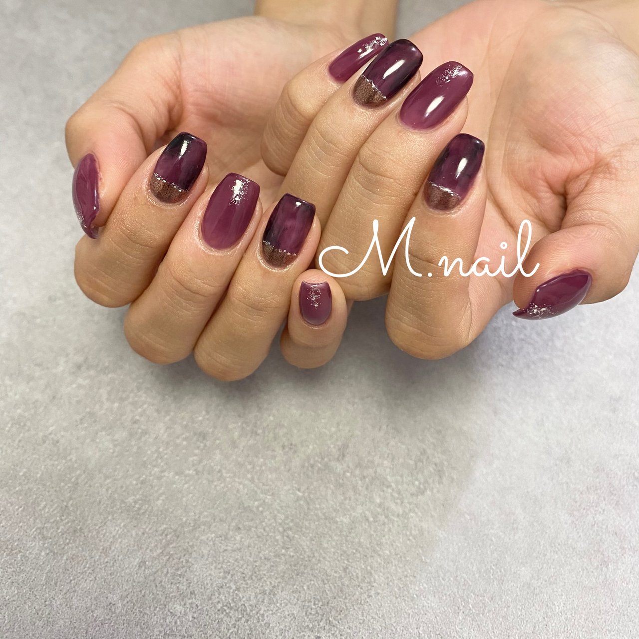 秋 冬 パーティー 女子会 ハンド M Nailのネイルデザイン No ネイルブック