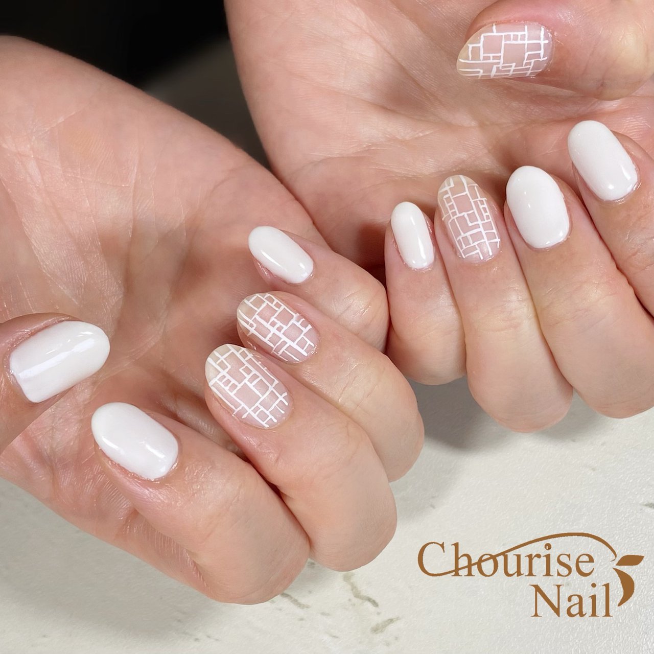 夏 冬 オールシーズン ハンド シンプル Chourise Nailのネイルデザイン No ネイルブック