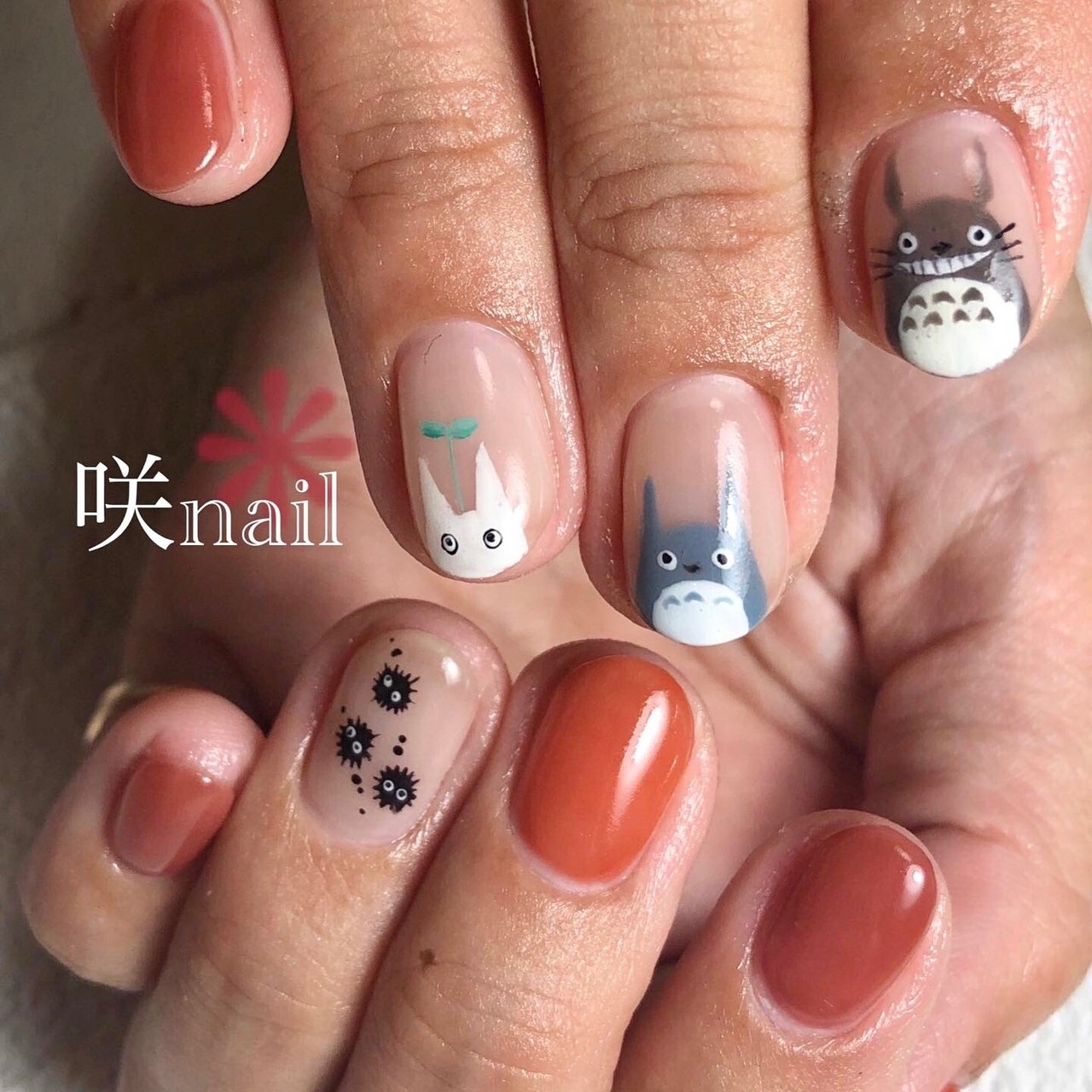 秋 オフィス デート 女子会 ハンド 咲nail サキネイル のネイルデザイン No ネイルブック