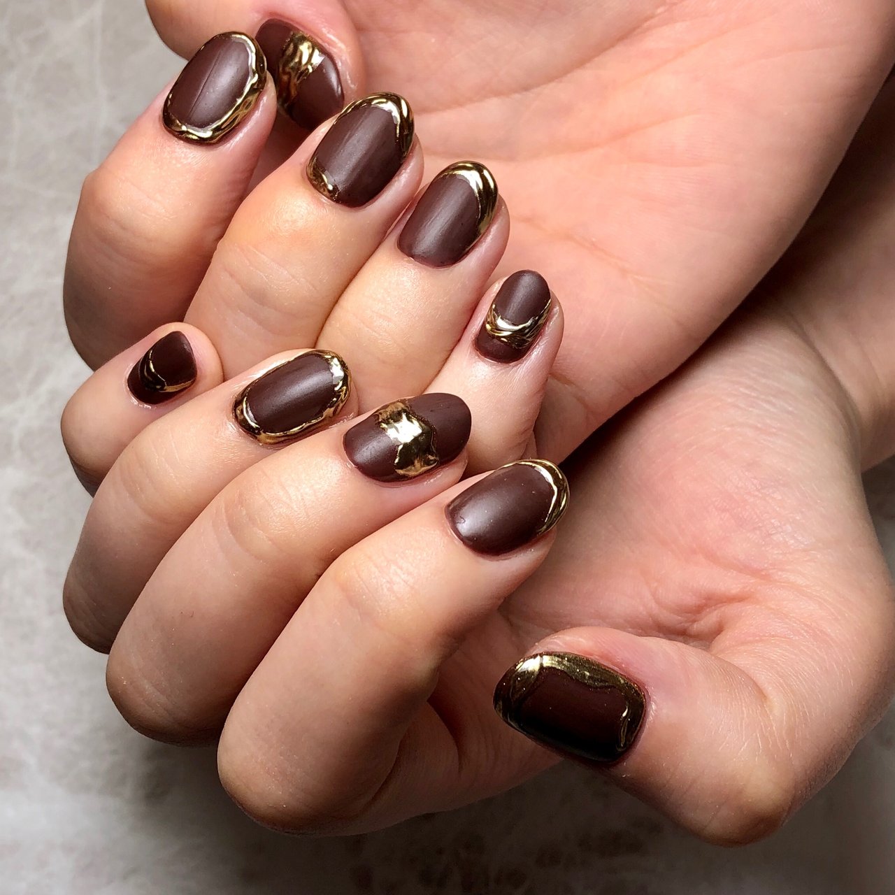 秋 バレンタイン クリスマス オフィス ハンド Akeynailsのネイルデザイン No ネイルブック