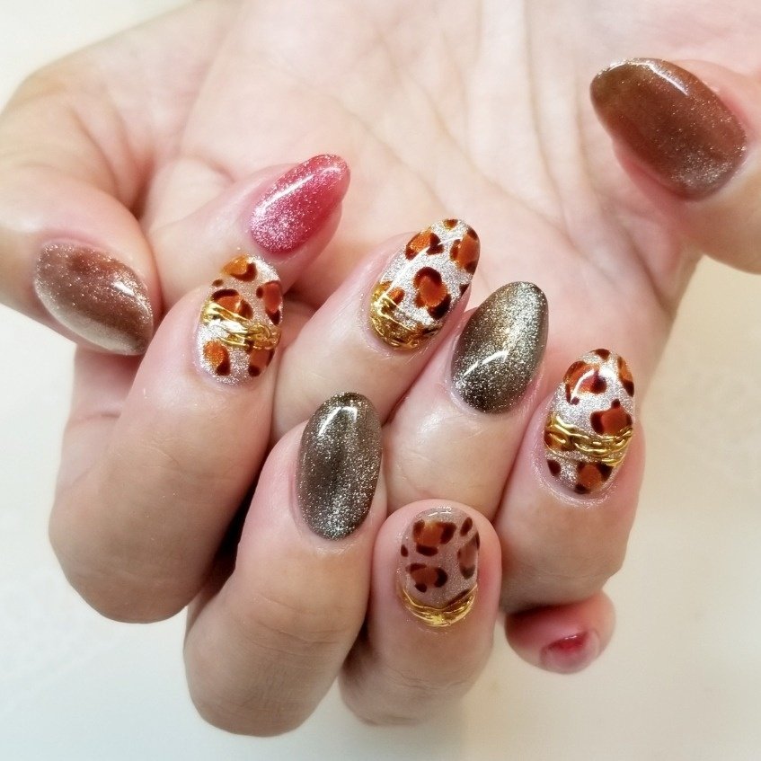 秋 冬 クリスマス パーティー ハンド エリクサーネイルのネイルデザイン No ネイルブック